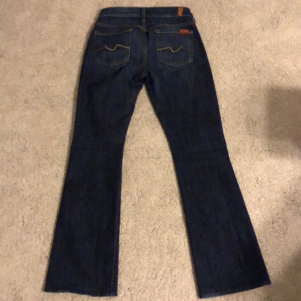 🔥🔷💙7 for all Mankind (bootcut) Dark Denim